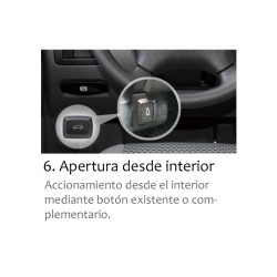 MITSUBISHI PAJERO (2020-) KIT PORTÓN TRASERO ELÉCTRICO