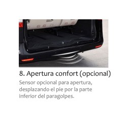 VW T6 (2016-) KIT PORTÓN TRASERO ELÉCTRICO (C/succión)